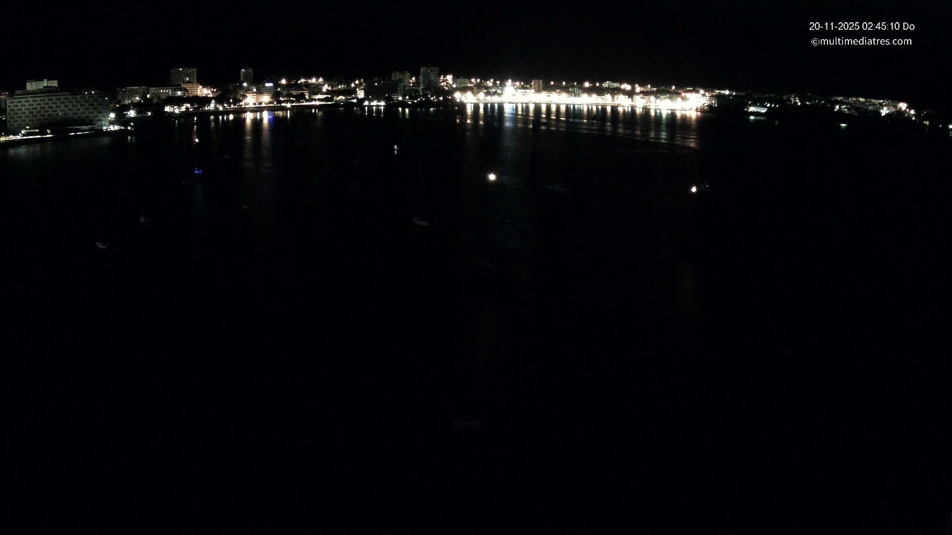 Mallorca, Magaluf - Palmanova Son Maties Beach Live Cam - Balearic Islands, Spain