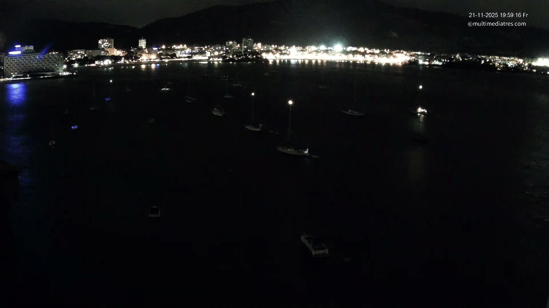 Mallorca, Magaluf - Palmanova Son Maties Beach Live Cam - Balearic Islands, Spain