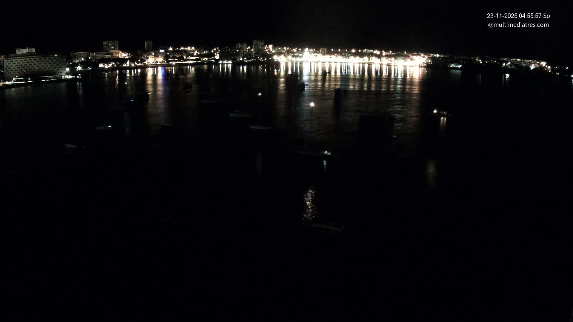 Mallorca, Magaluf - Palmanova Son Maties Beach Live Cam - Balearic Islands, Spain