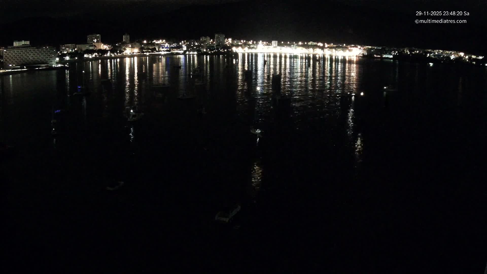 Mallorca, Magaluf - Palmanova Son Maties Beach Live Cam - Balearic Islands, Spain