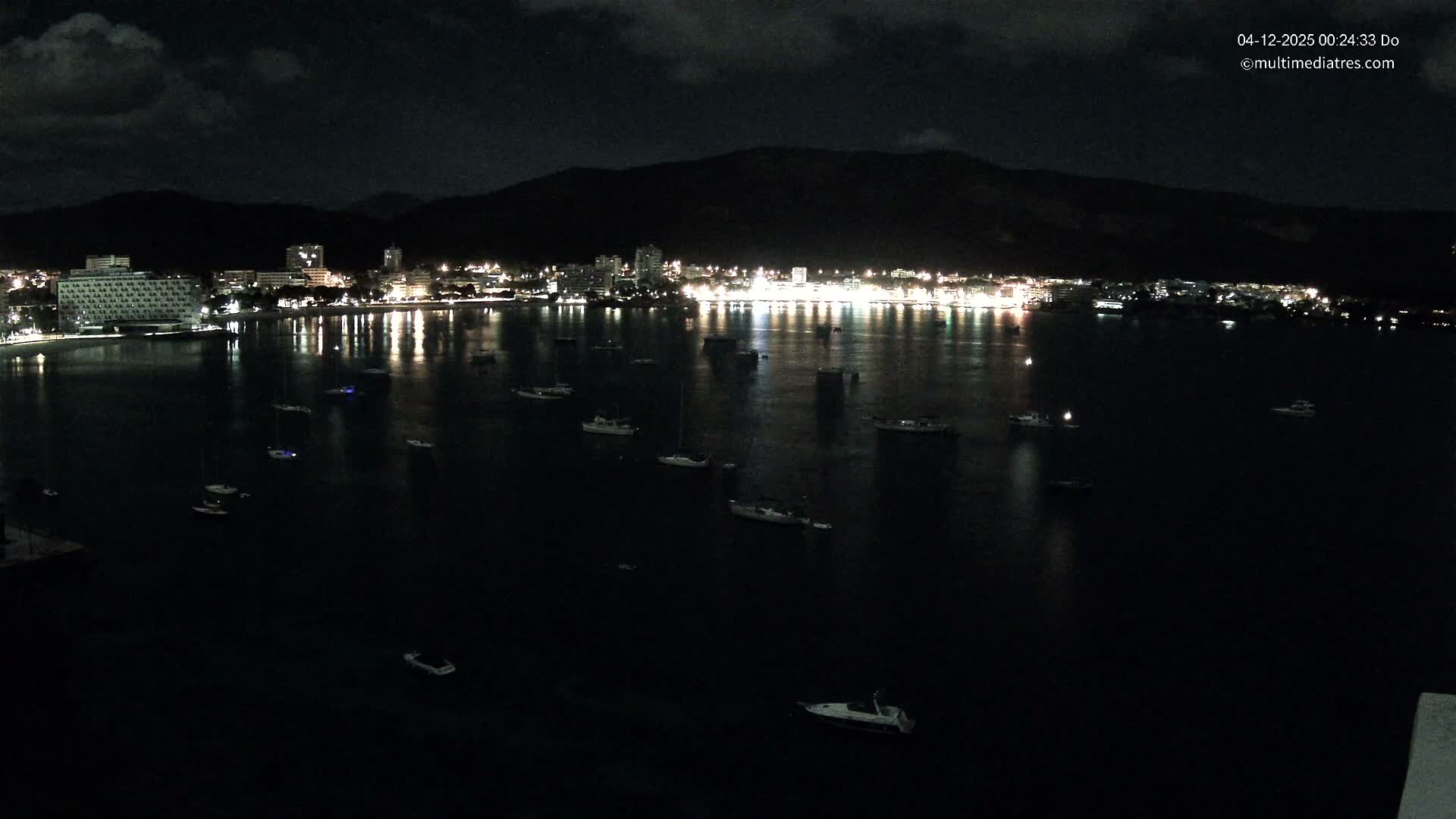 Mallorca, Magaluf - Palmanova Son Maties Beach Live Cam - Balearic Islands, Spain