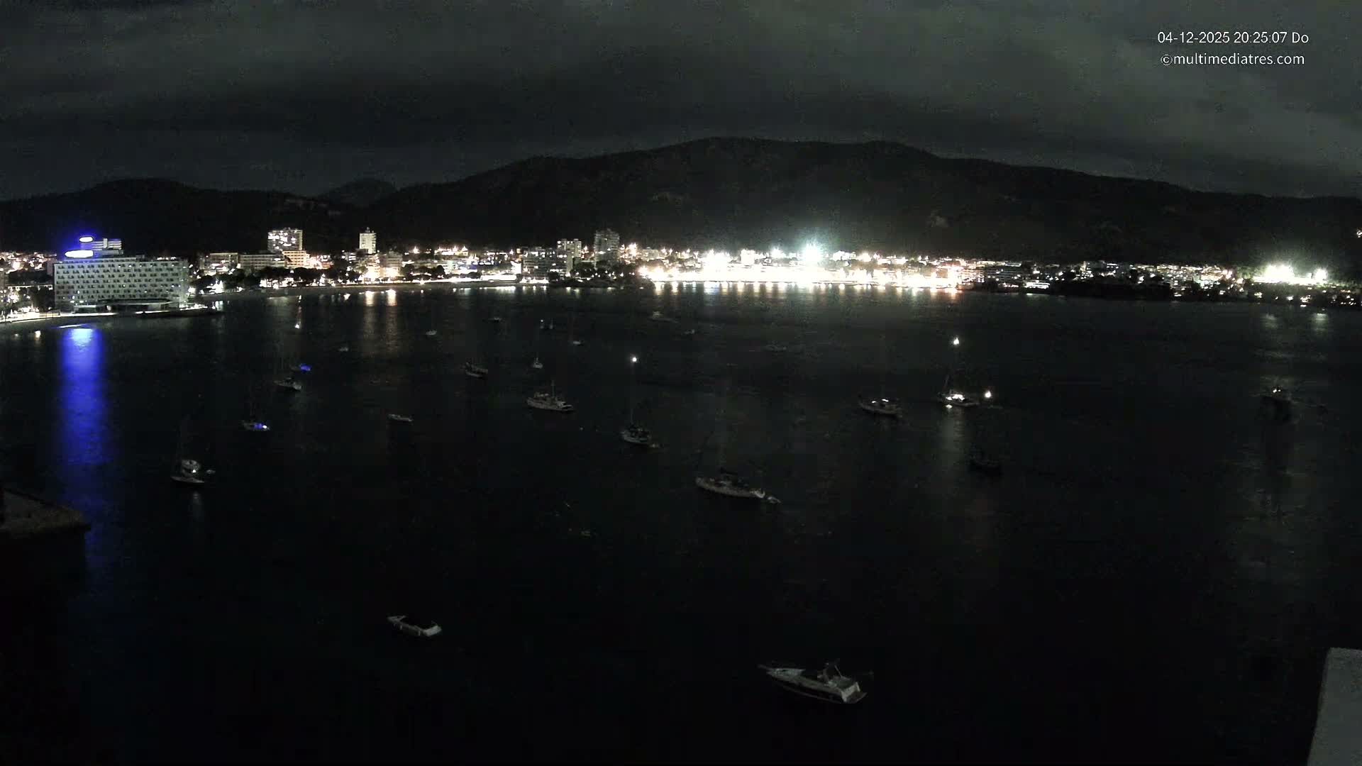 Mallorca, Magaluf - Palmanova Son Maties Beach Live Cam - Balearic Islands, Spain