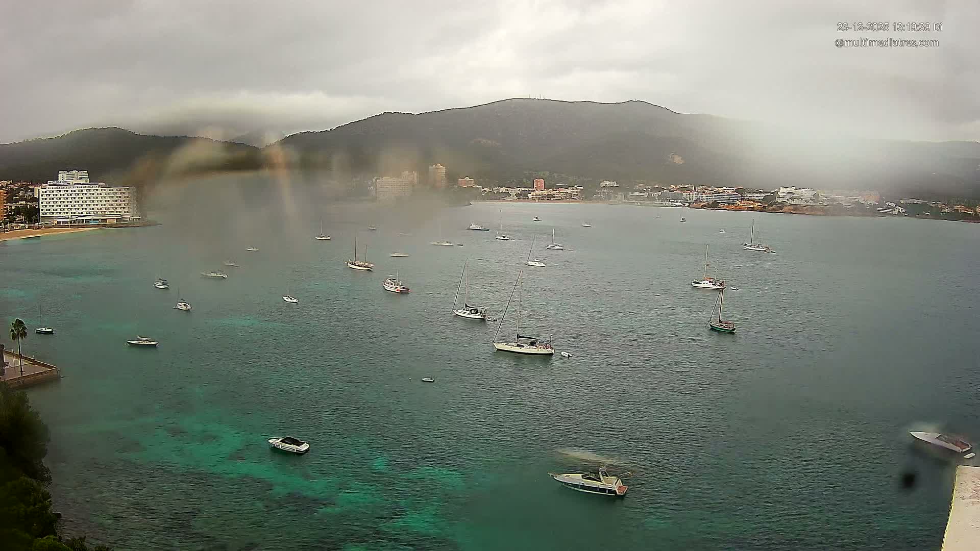 Mallorca, Magaluf - Palmanova Son Maties Beach Live Cam - Balearic Islands, Spain