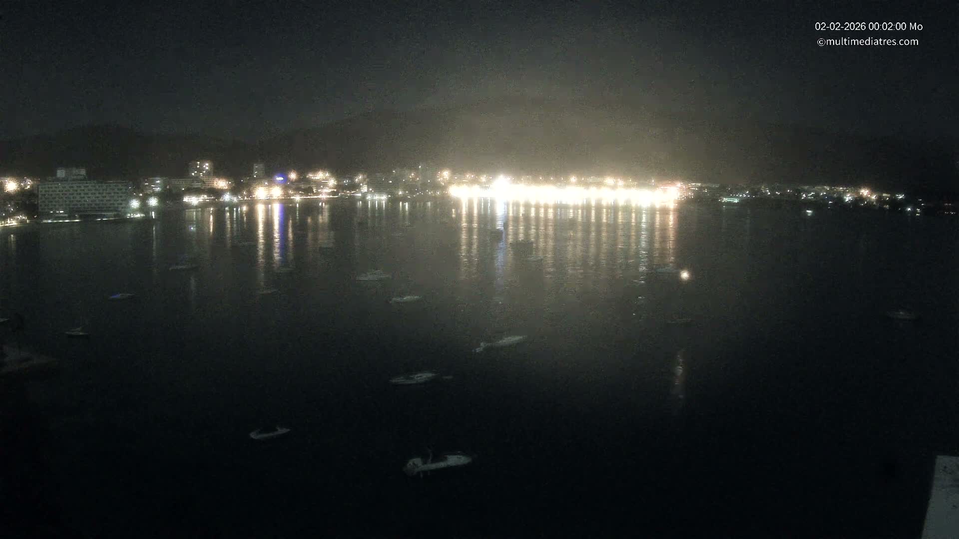 Mallorca, Magaluf - Palmanova Son Maties Beach Live Cam - Balearic Islands, Spain