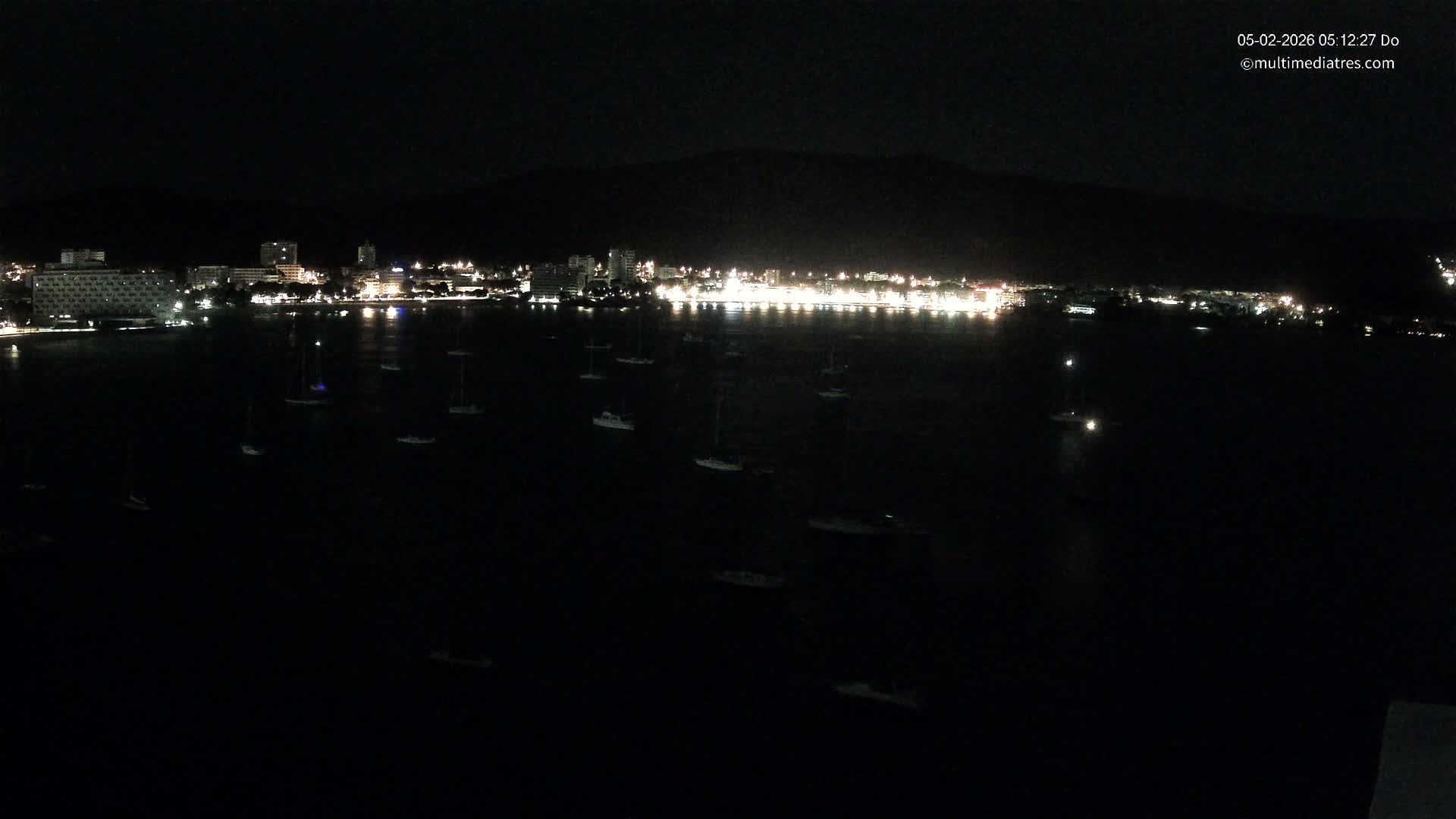 Mallorca, Magaluf - Palmanova Son Maties Beach Live Cam - Balearic Islands, Spain