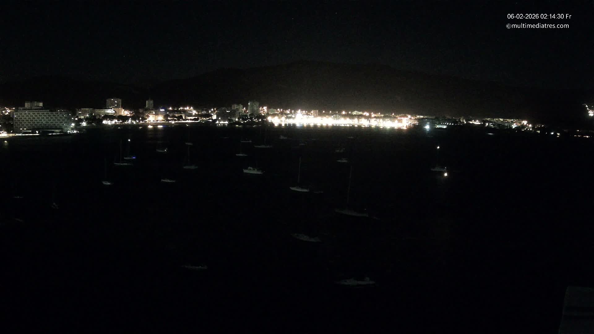 Mallorca, Magaluf - Palmanova Son Maties Beach Live Cam - Balearic Islands, Spain