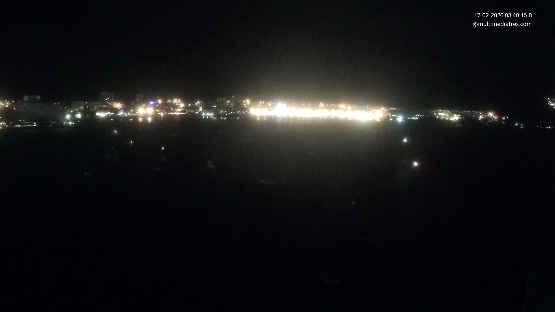 Mallorca, Magaluf - Palmanova Son Maties Beach Live Cam - Balearic Islands, Spain