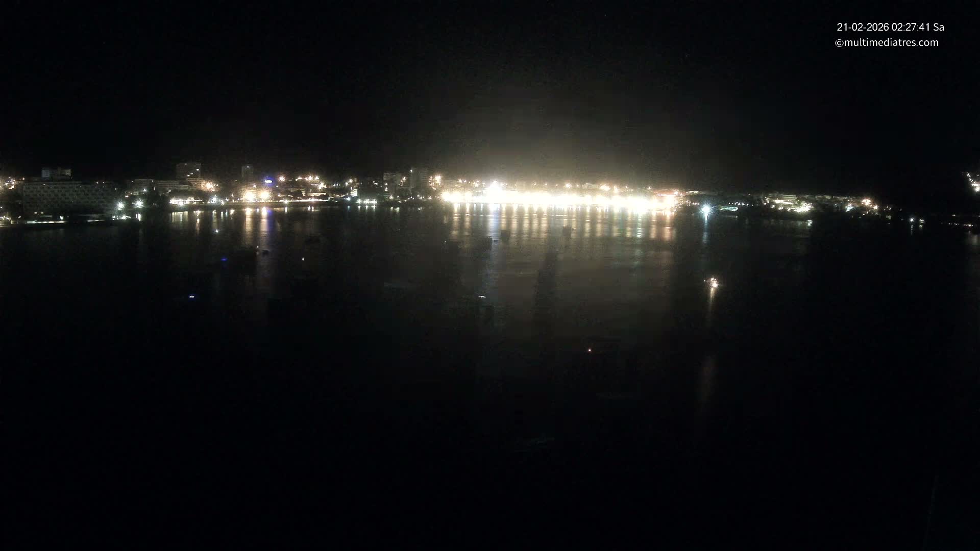 Mallorca, Magaluf - Palmanova Son Maties Beach Live Cam - Balearic Islands, Spain
