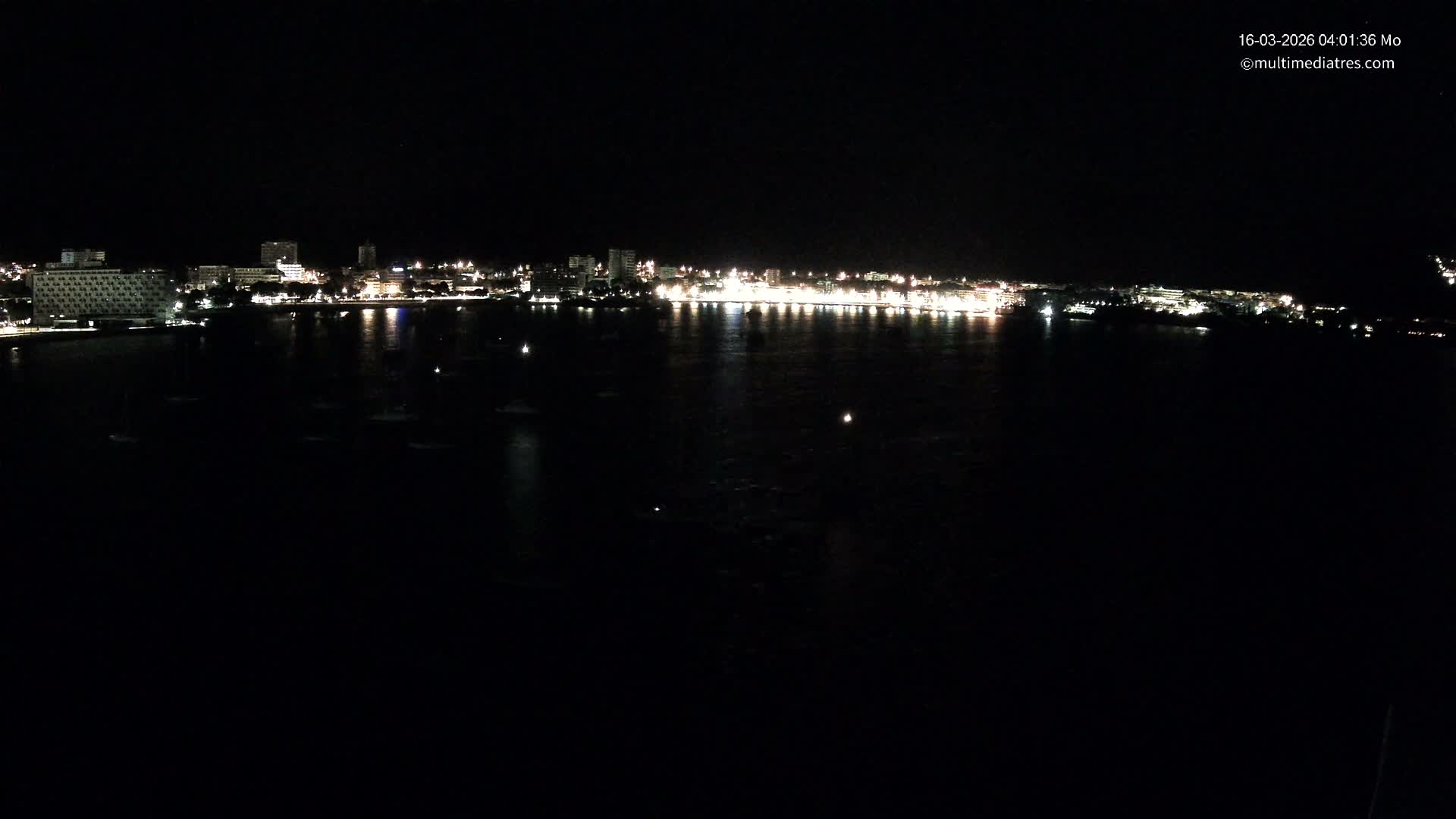 Mallorca, Magaluf - Palmanova Son Maties Beach Live Cam - Balearic Islands, Spain