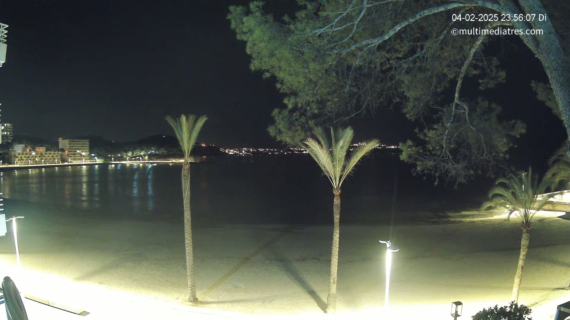Mallorca, Perguera Palmira Beach Live Cam - Balearic Islands, Spain