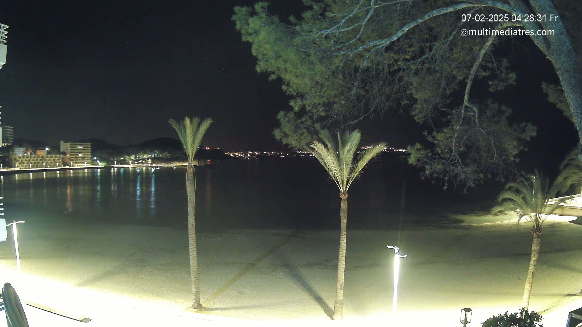 Mallorca, Perguera Palmira Beach Live Cam - Balearic Islands, Spain