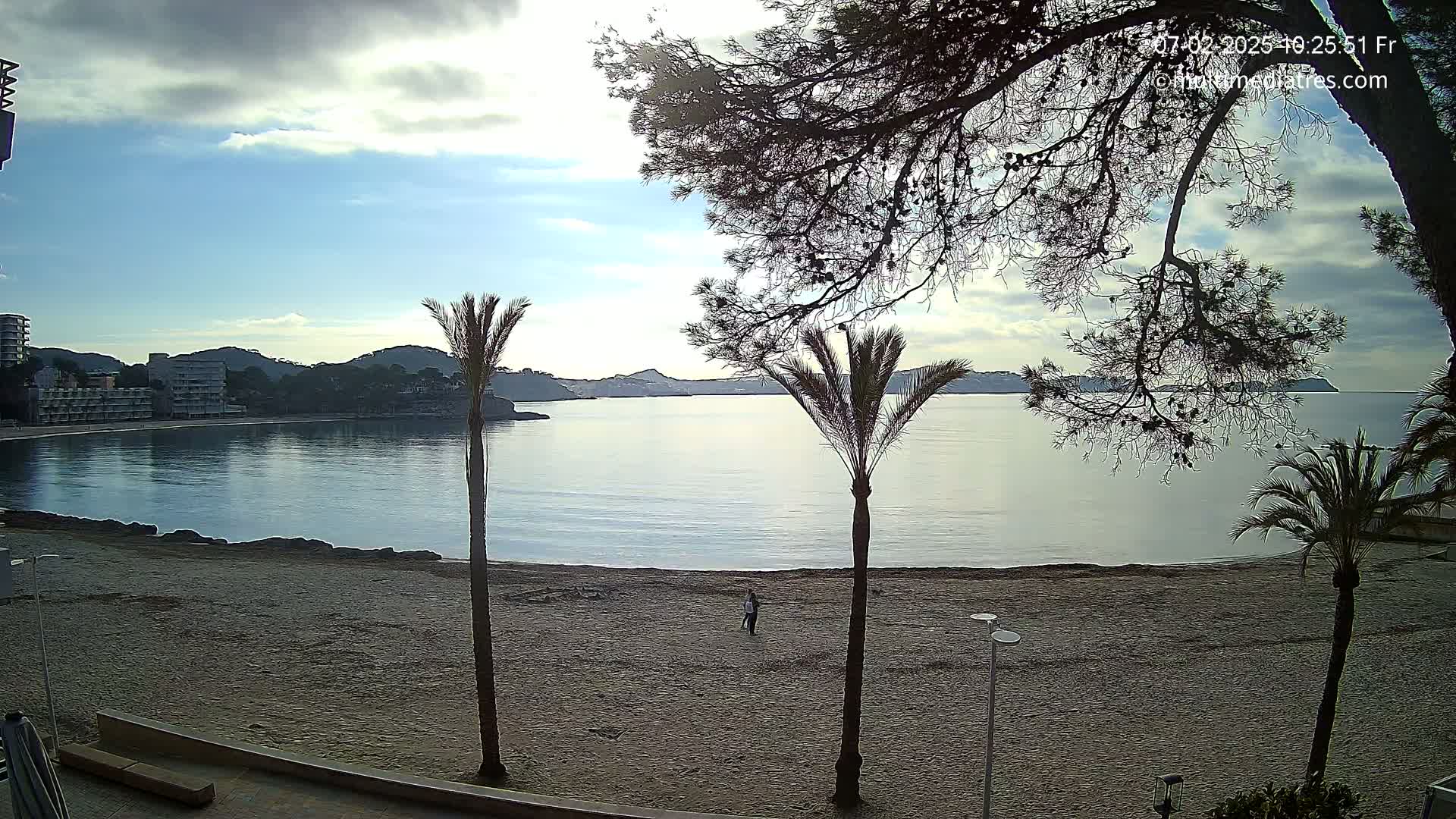 Mallorca, Perguera Palmira Beach Live Cam - Balearic Islands, Spain