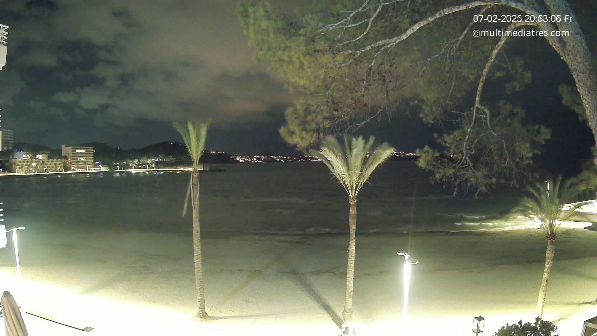 Mallorca, Perguera Palmira Beach Live Cam - Balearic Islands, Spain