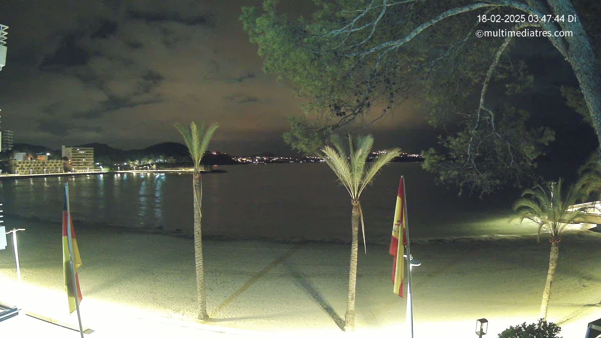 Mallorca, Perguera Palmira Beach Live Cam - Balearic Islands, Spain
