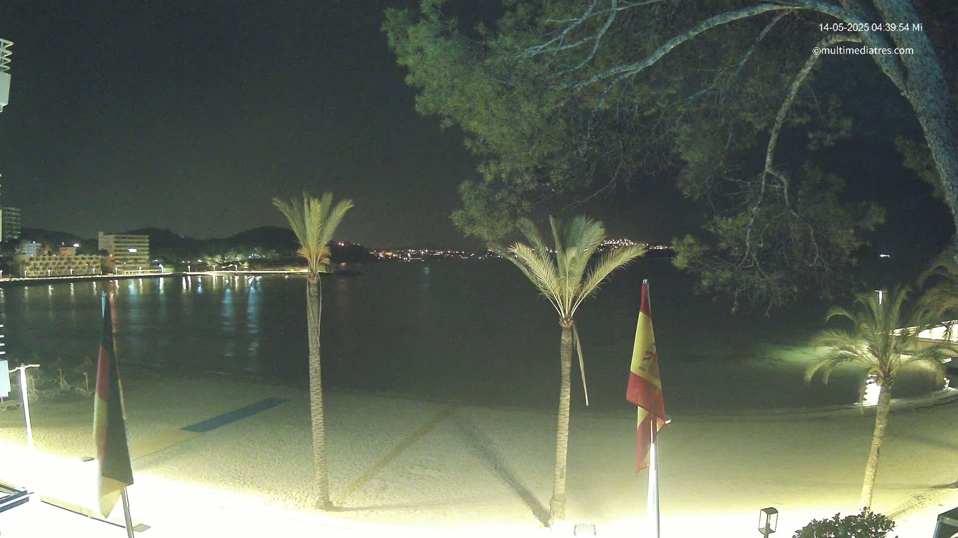 Mallorca, Perguera Palmira Beach Live Cam - Balearic Islands, Spain