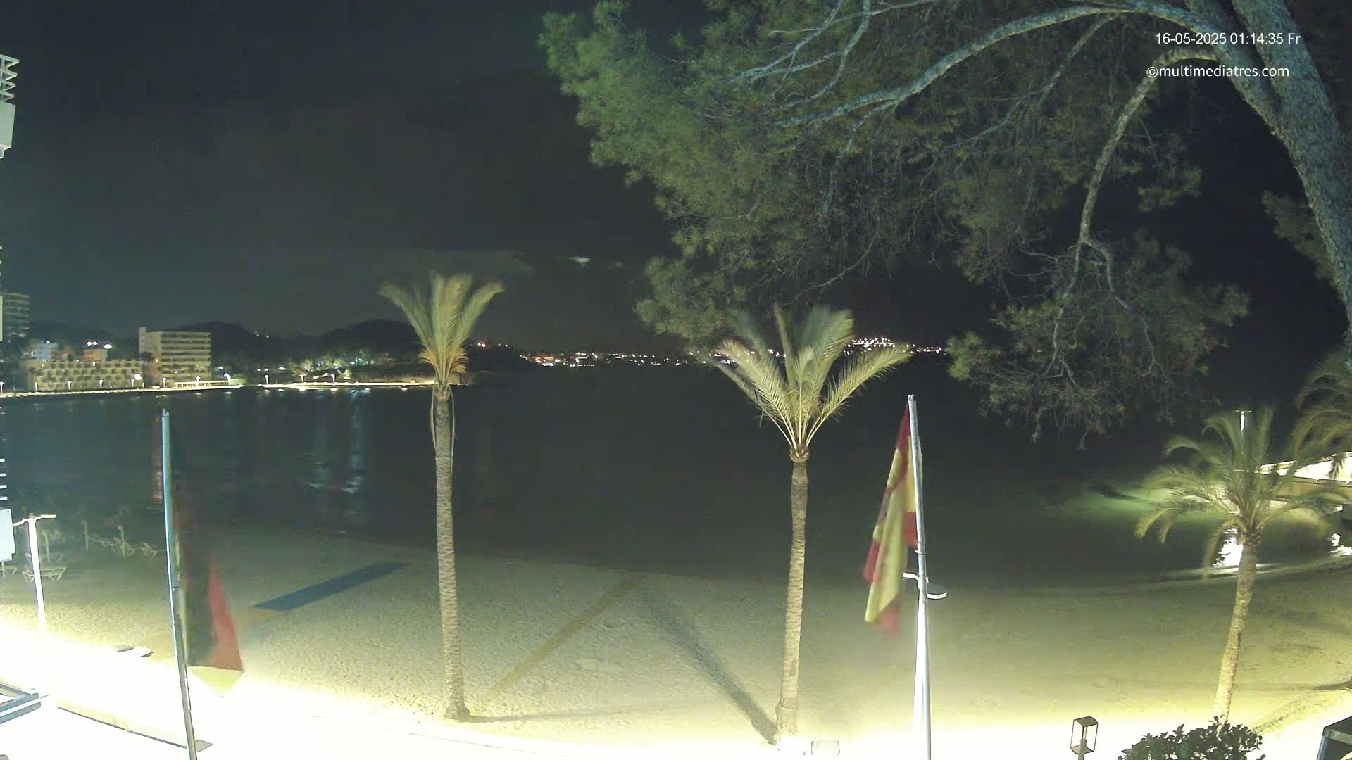 Mallorca, Perguera Palmira Beach Live Cam - Balearic Islands, Spain
