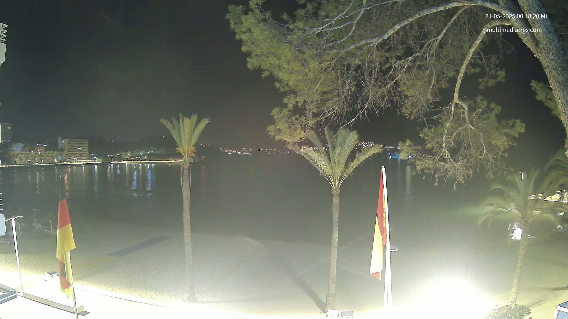 Mallorca, Perguera Palmira Beach Live Cam - Balearic Islands, Spain