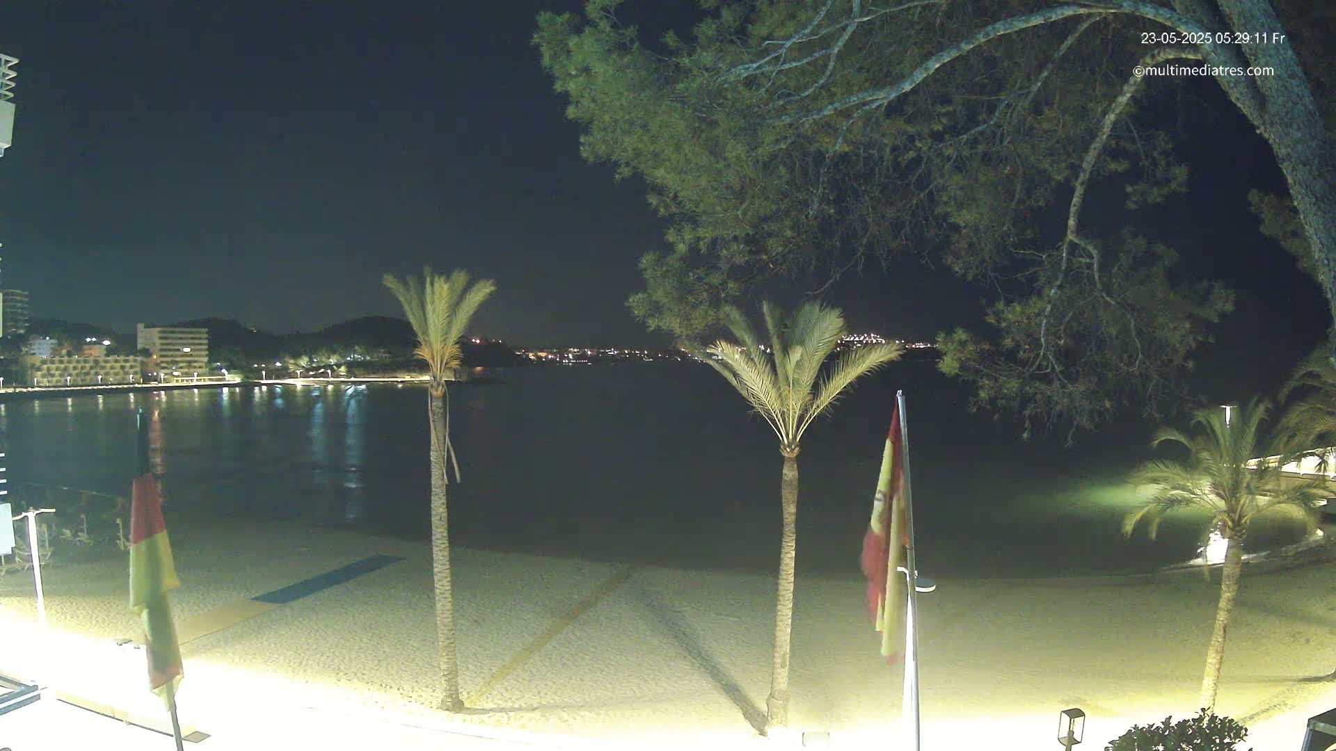 Mallorca, Perguera Palmira Beach Live Cam - Balearic Islands, Spain