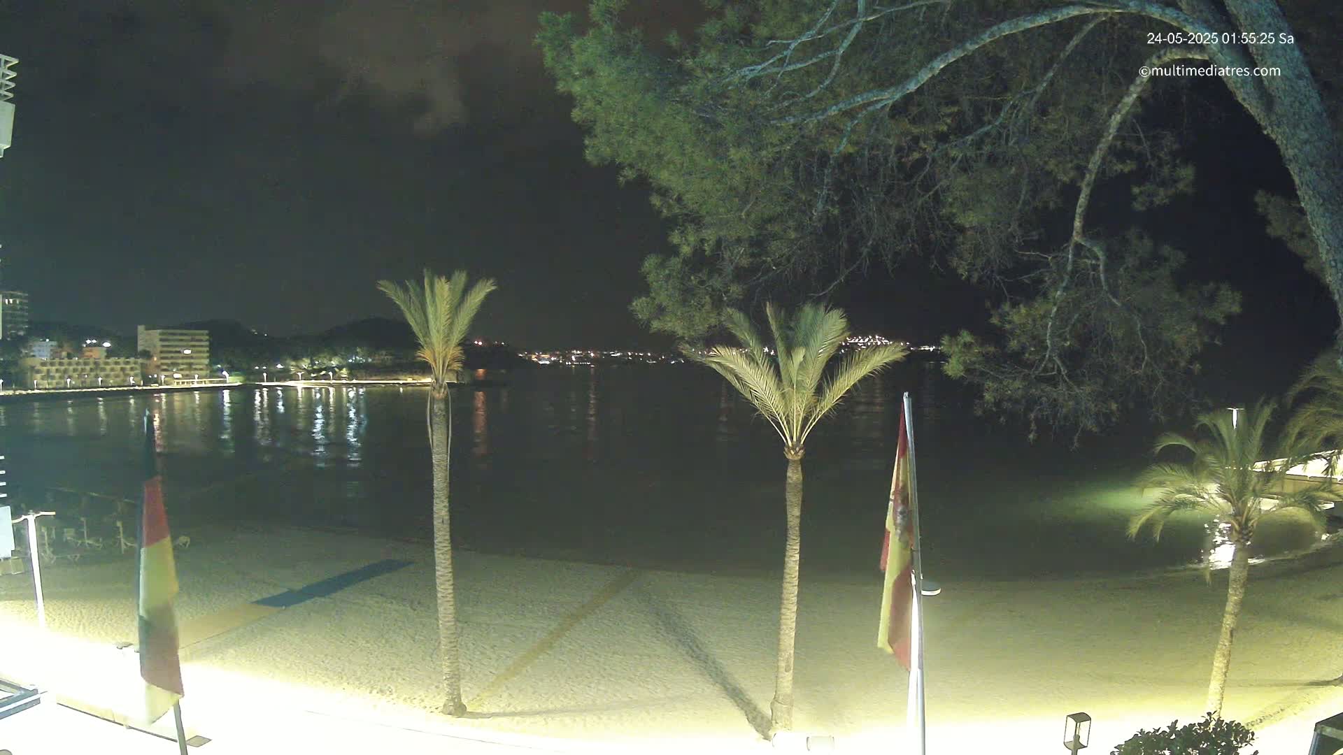 Mallorca, Perguera Palmira Beach Live Cam - Balearic Islands, Spain