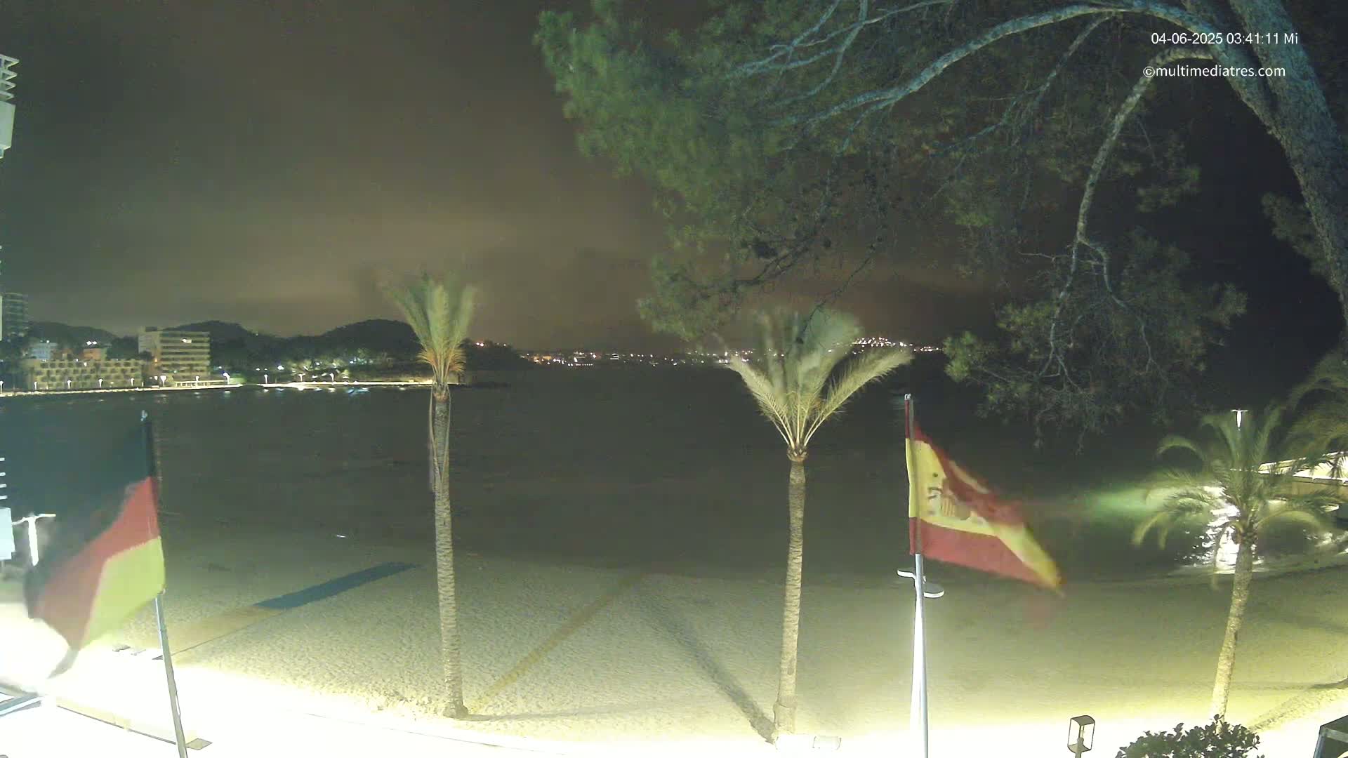 Mallorca, Perguera Palmira Beach Live Cam - Balearic Islands, Spain