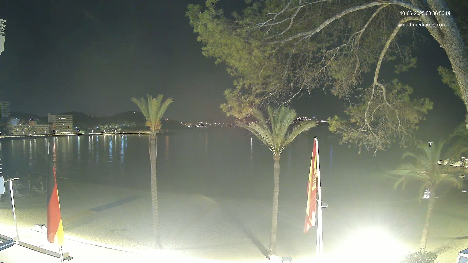 Mallorca, Perguera Palmira Beach Live Cam - Balearic Islands, Spain