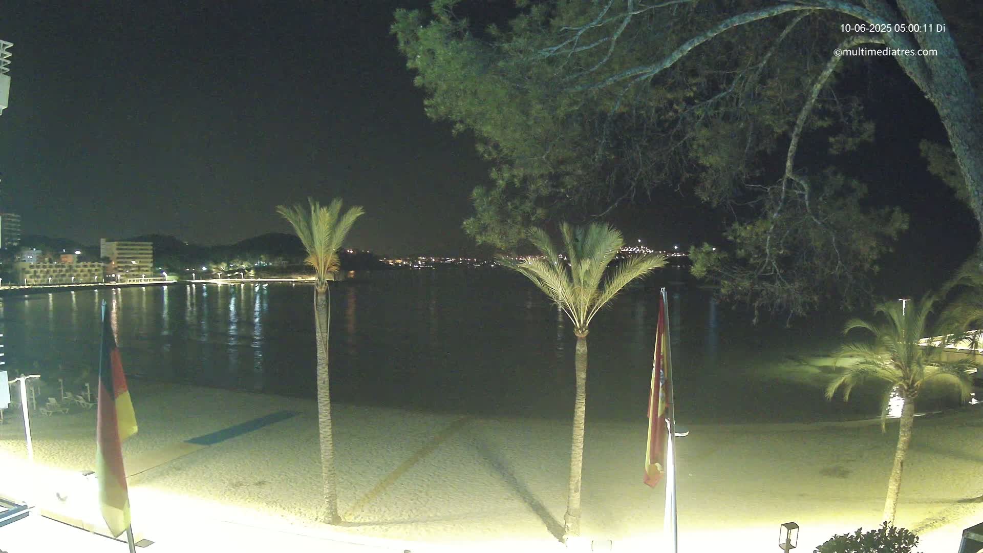 Mallorca, Perguera Palmira Beach Live Cam - Balearic Islands, Spain