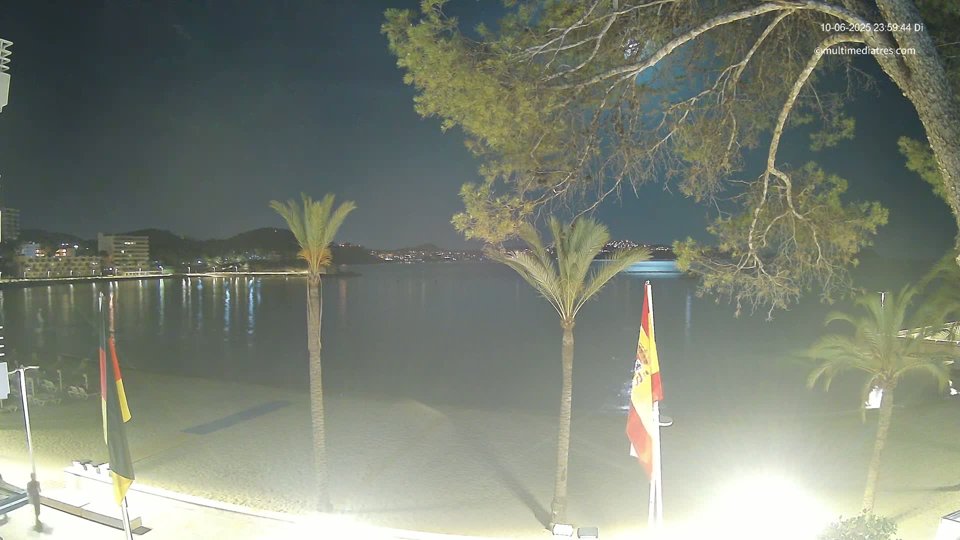 Mallorca, Perguera Palmira Beach Live Cam - Balearic Islands, Spain