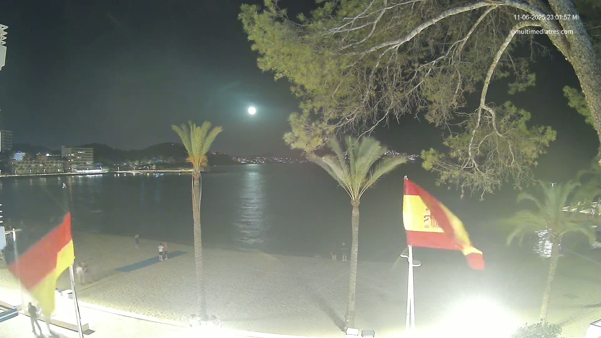 Mallorca, Perguera Palmira Beach Live Cam - Balearic Islands, Spain