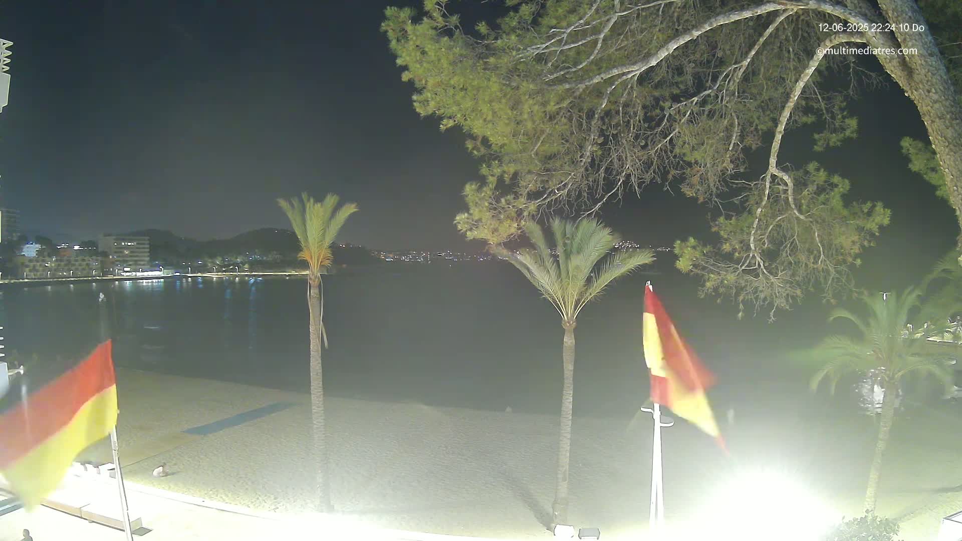 Mallorca, Perguera Palmira Beach Live Cam - Balearic Islands, Spain