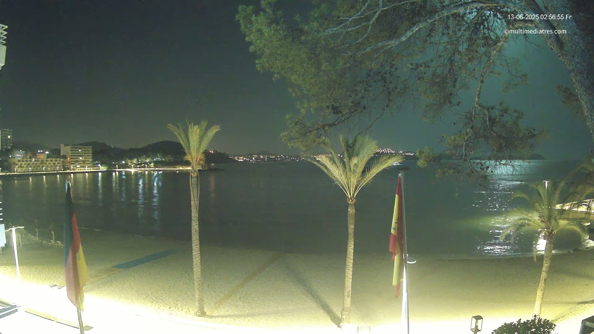 Mallorca, Perguera Palmira Beach Live Cam - Balearic Islands, Spain