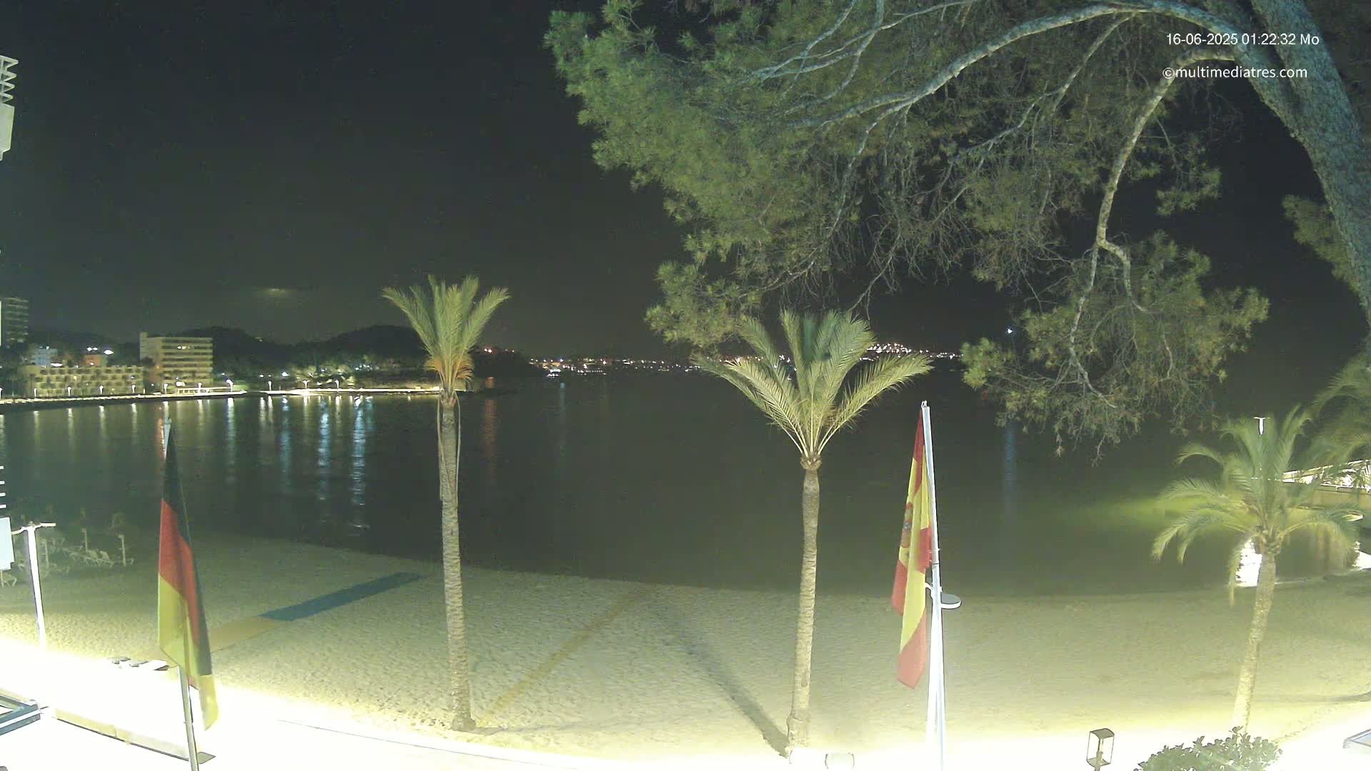Mallorca, Perguera Palmira Beach Live Cam - Balearic Islands, Spain