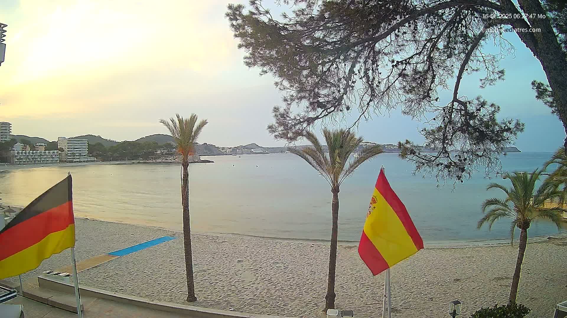 Mallorca, Perguera Palmira Beach Live Cam - Balearic Islands, Spain