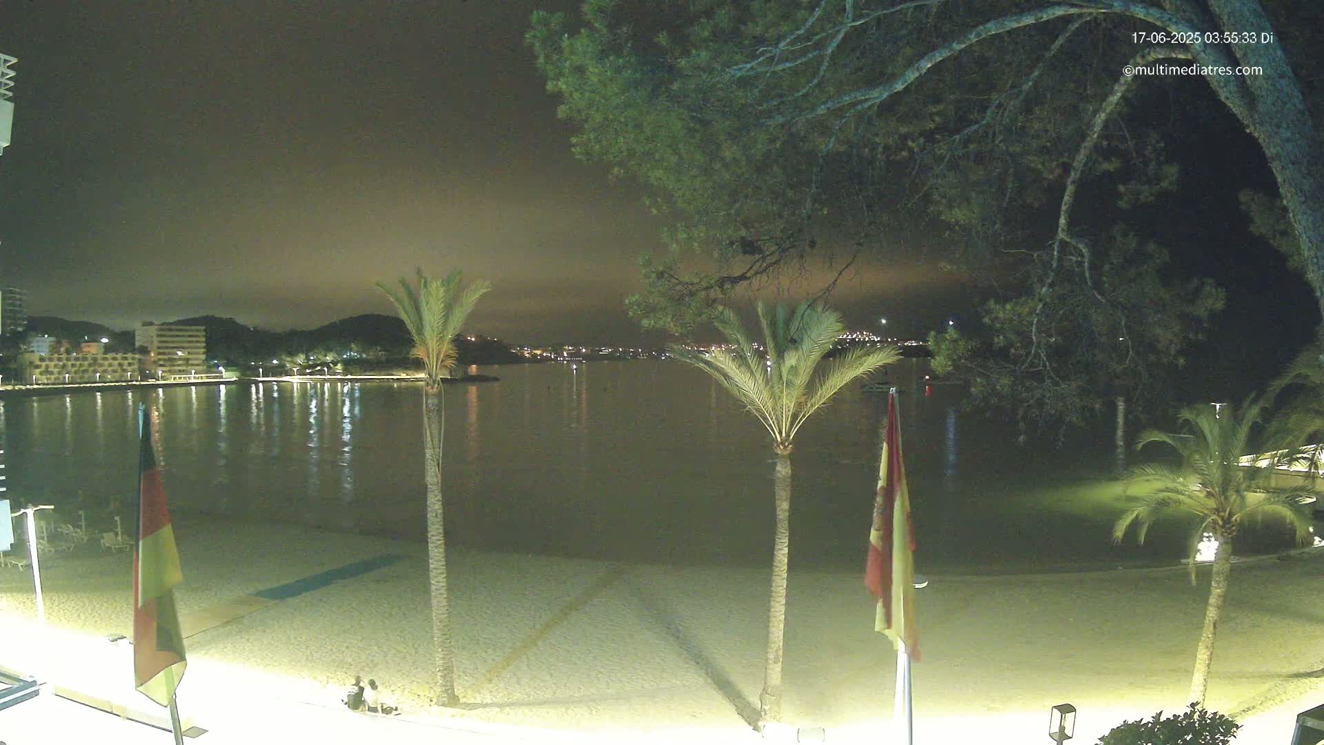 Mallorca, Perguera Palmira Beach Live Cam - Balearic Islands, Spain