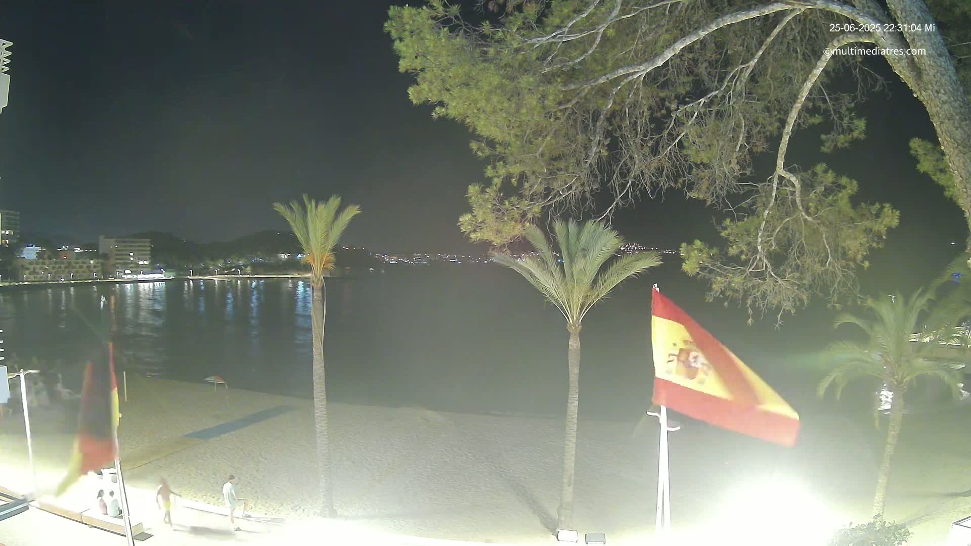Mallorca, Perguera Palmira Beach Live Cam - Balearic Islands, Spain