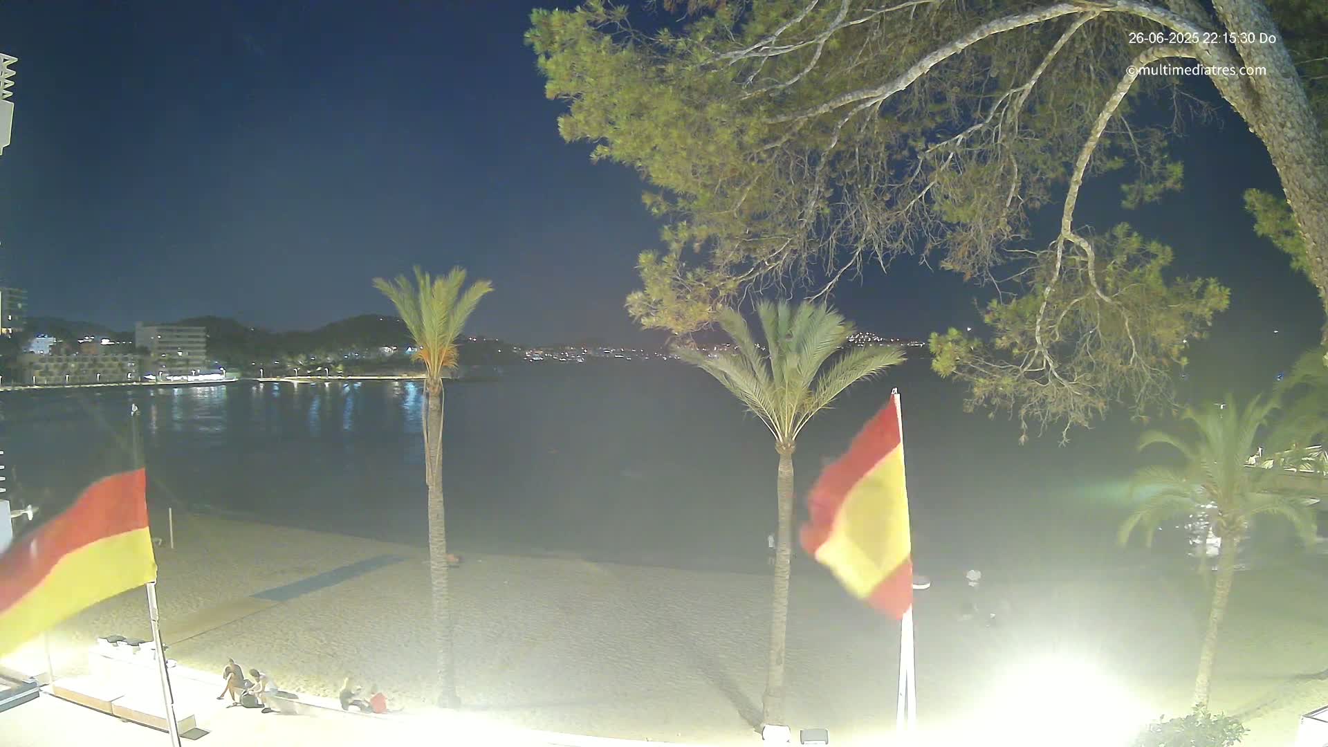 Mallorca, Perguera Palmira Beach Live Cam - Balearic Islands, Spain