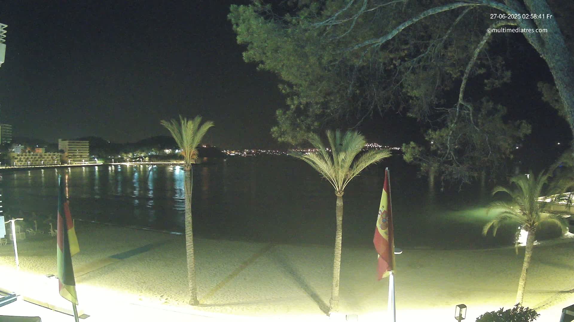 Mallorca, Perguera Palmira Beach Live Cam - Balearic Islands, Spain