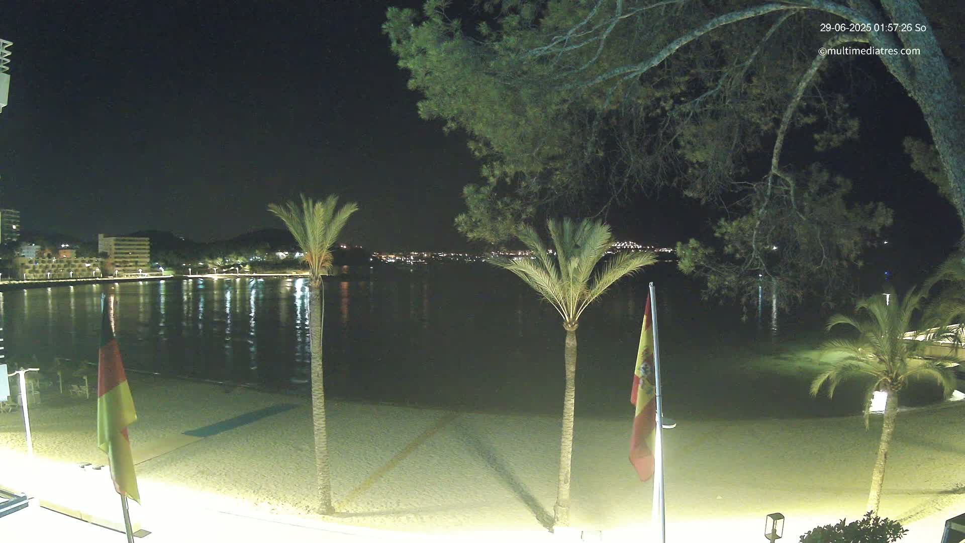 Mallorca, Perguera Palmira Beach Live Cam - Balearic Islands, Spain