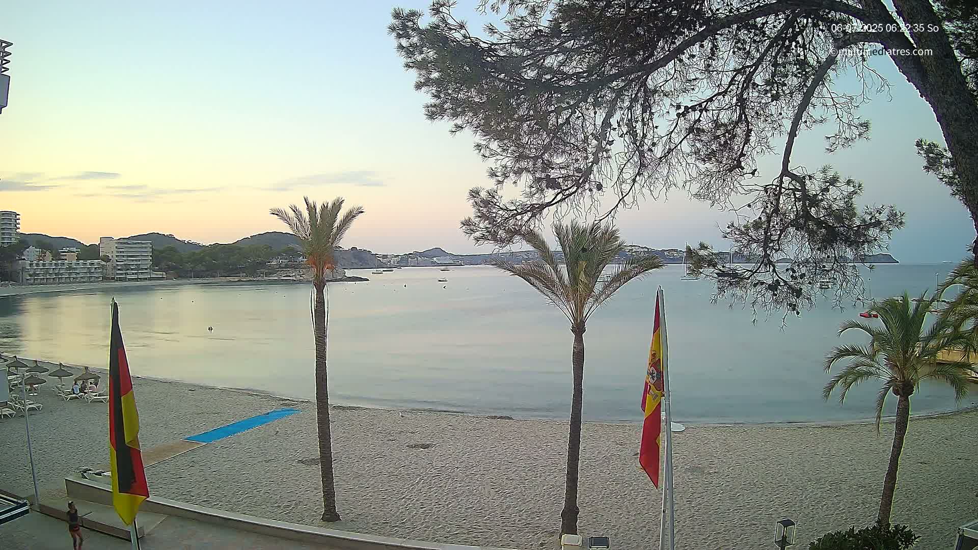 Mallorca, Perguera Palmira Beach Live Cam - Balearic Islands, Spain