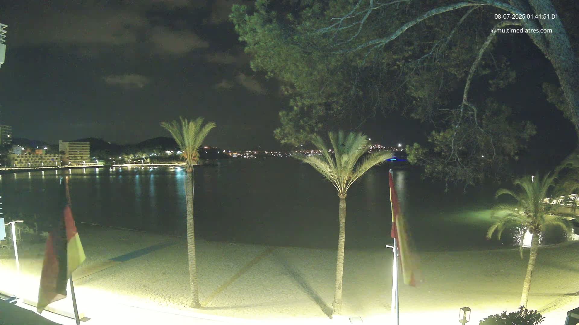 Mallorca, Perguera Palmira Beach Live Cam - Balearic Islands, Spain