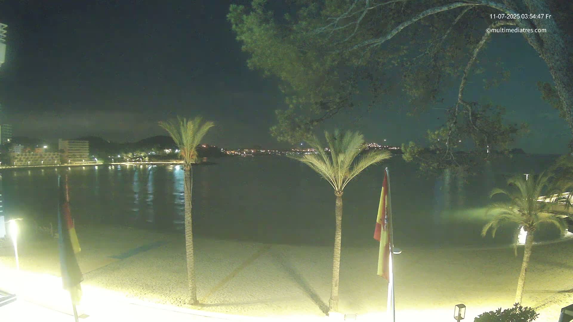 Mallorca, Perguera Palmira Beach Live Cam - Balearic Islands, Spain