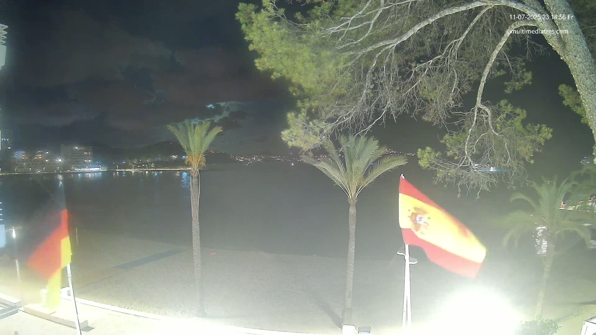 Mallorca, Perguera Palmira Beach Live Cam - Balearic Islands, Spain