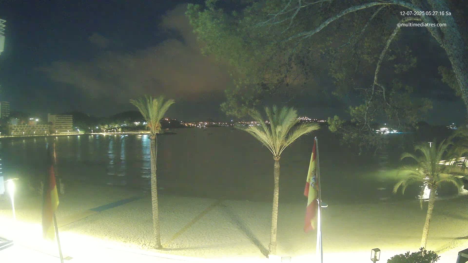 Mallorca, Perguera Palmira Beach Live Cam - Balearic Islands, Spain
