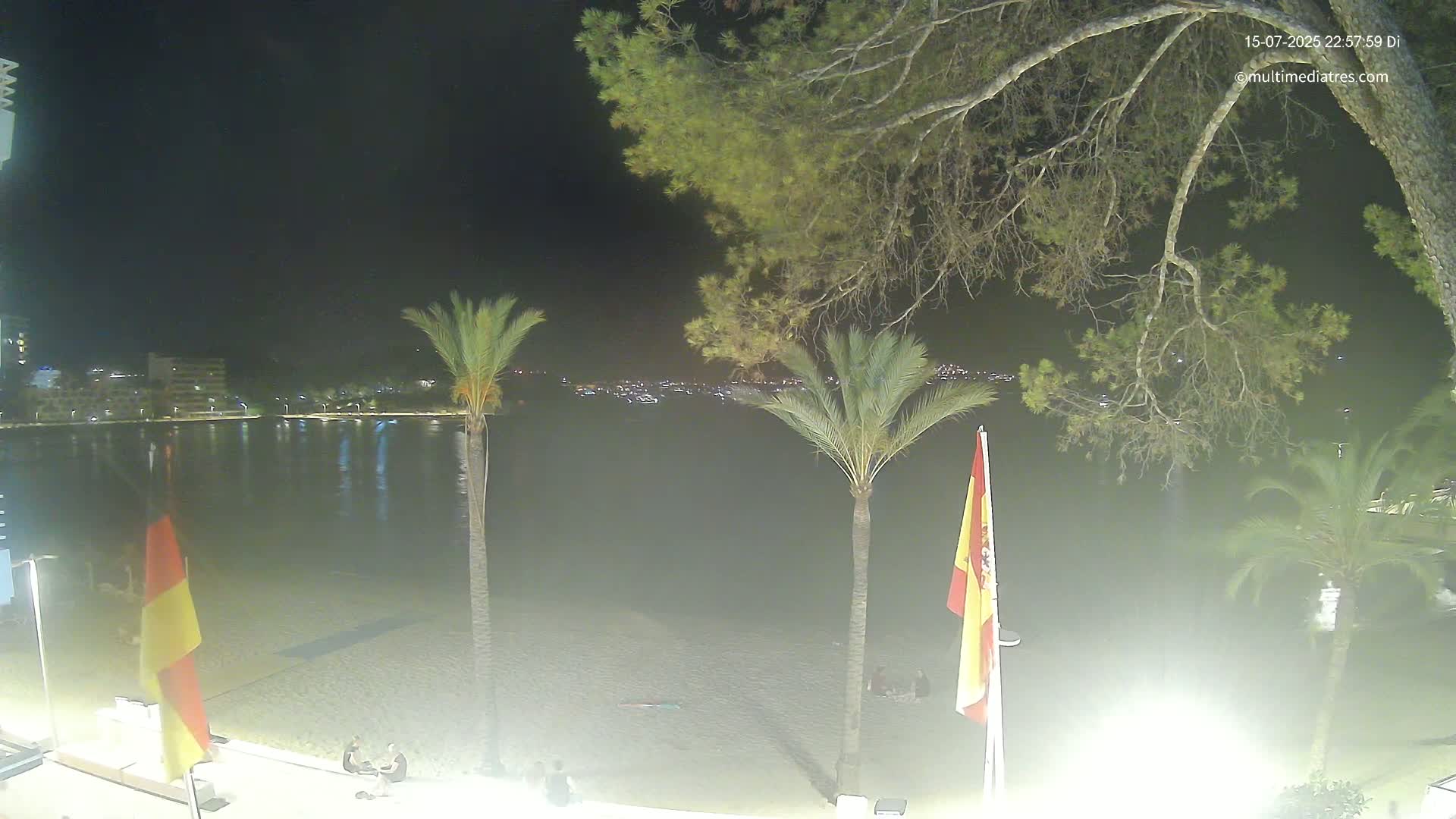 Mallorca, Perguera Palmira Beach Live Cam - Balearic Islands, Spain