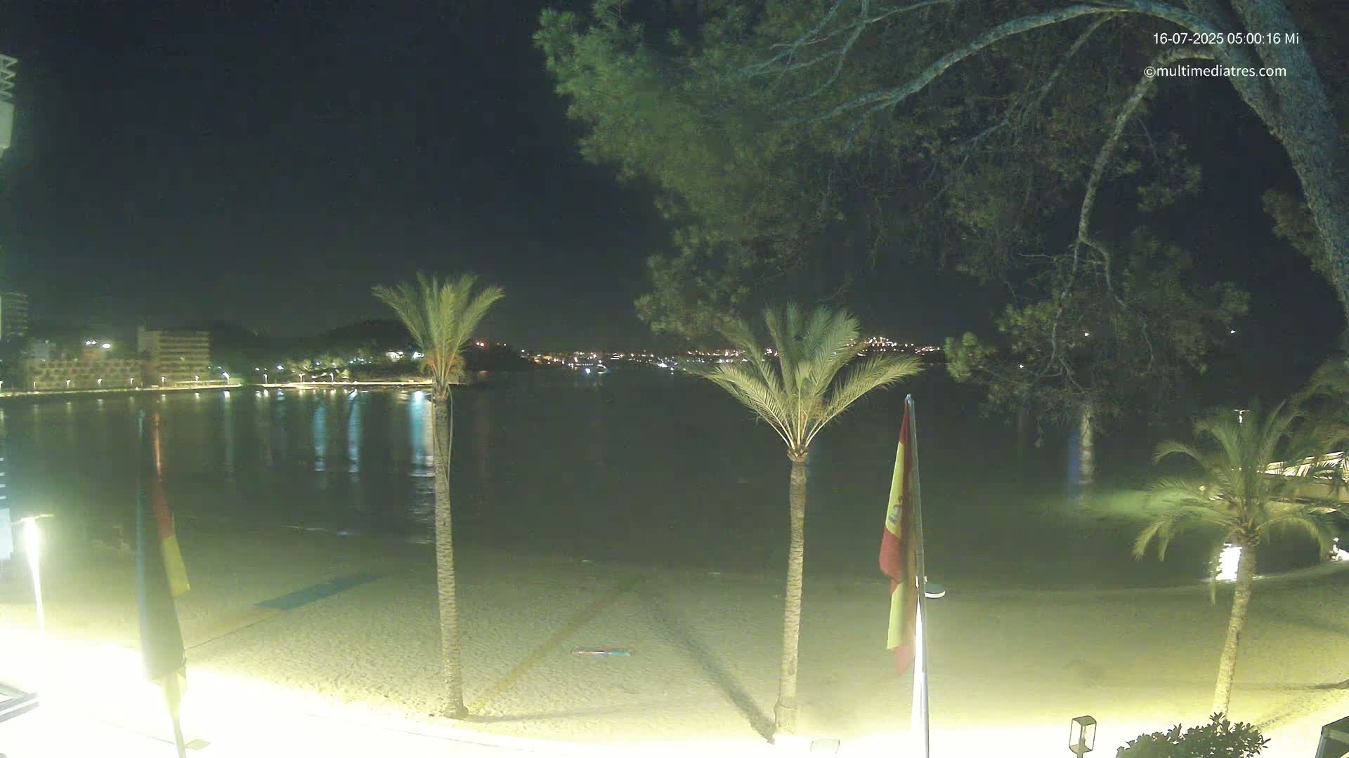 Mallorca, Perguera Palmira Beach Live Cam - Balearic Islands, Spain
