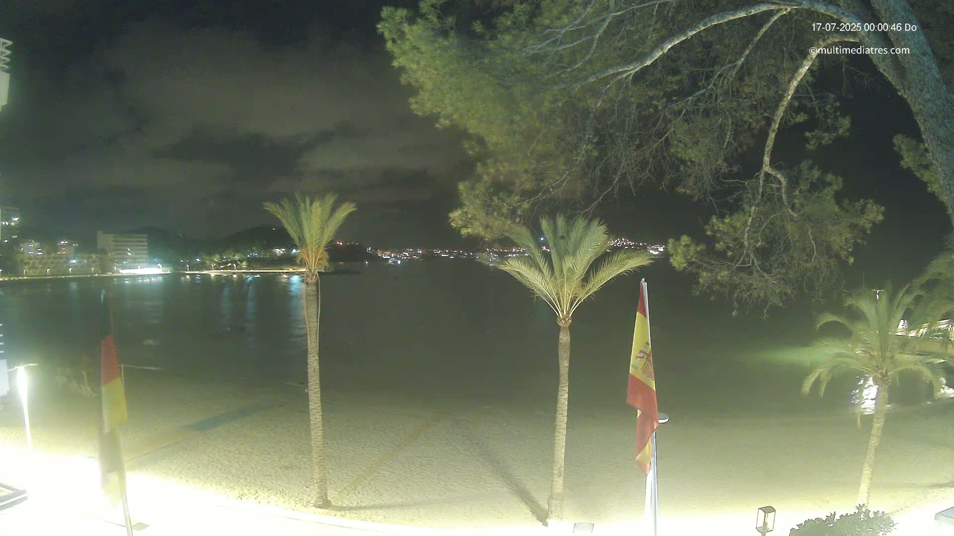 Mallorca, Perguera Palmira Beach Live Cam - Balearic Islands, Spain