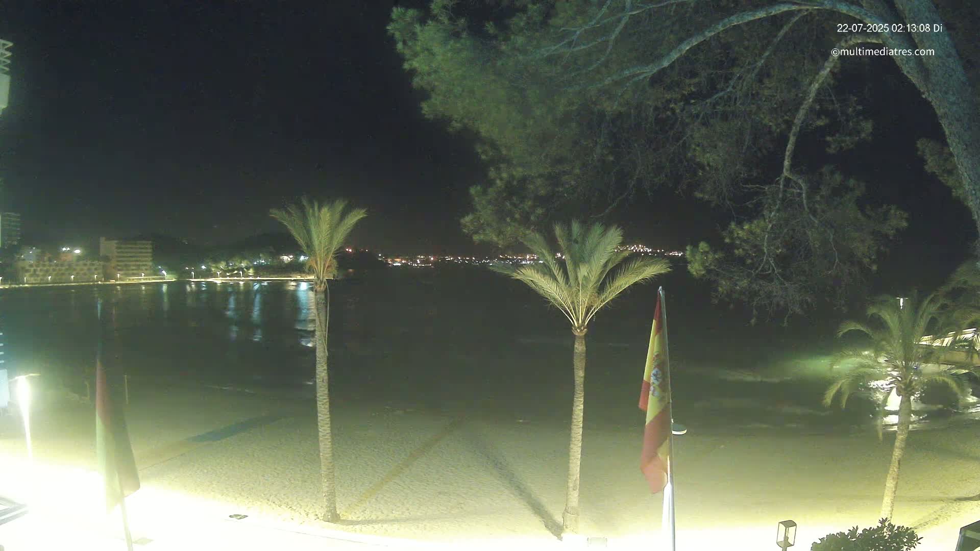 Mallorca, Perguera Palmira Beach Live Cam - Balearic Islands, Spain