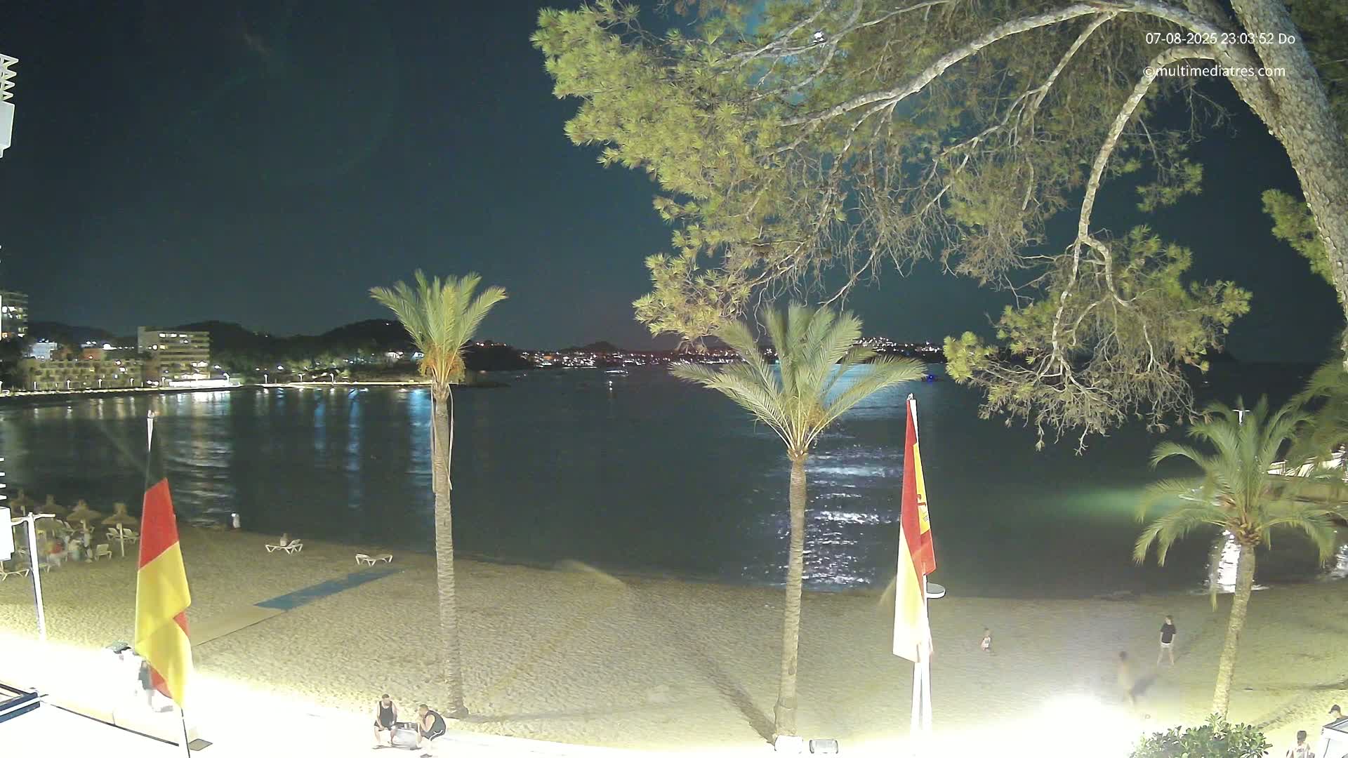 Mallorca, Perguera Palmira Beach Live Cam - Balearic Islands, Spain