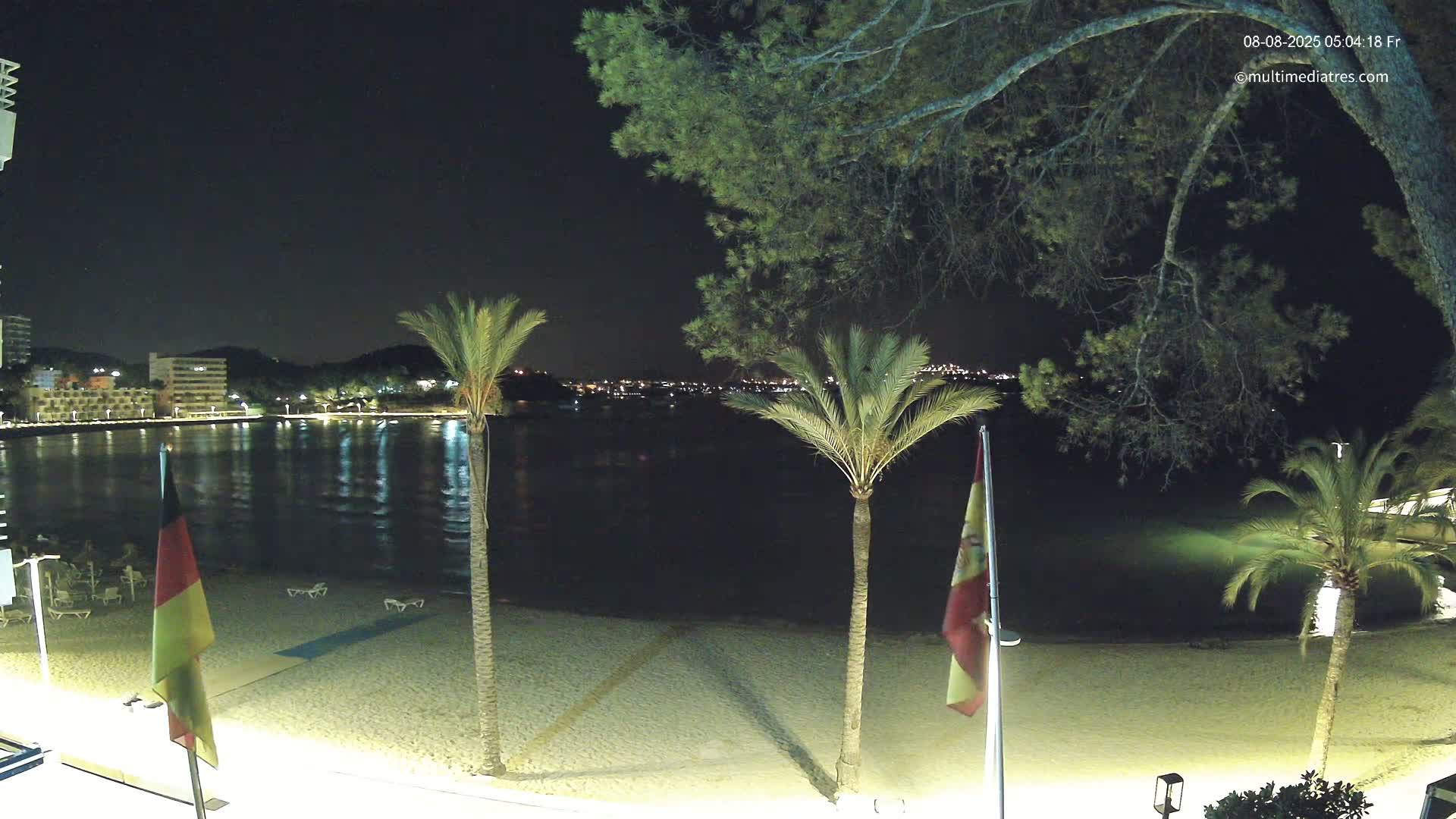 Mallorca, Perguera Palmira Beach Live Cam - Balearic Islands, Spain