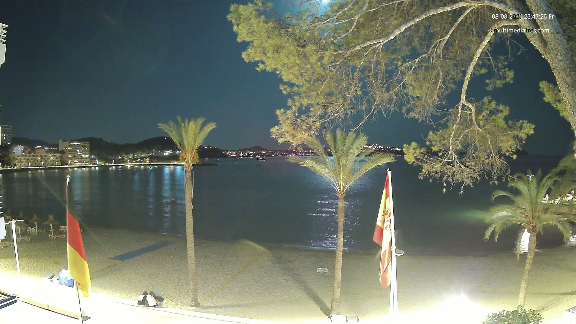 Mallorca, Perguera Palmira Beach Live Cam - Balearic Islands, Spain