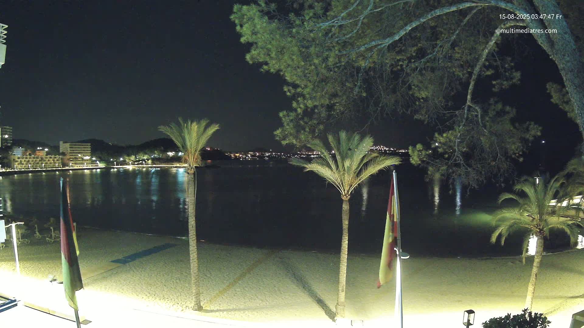 Mallorca, Perguera Palmira Beach Live Cam - Balearic Islands, Spain
